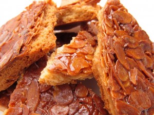 Gâteaux aux amandes caramélisées