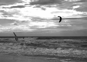 kitesurf et planche à voile