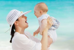 Photo de maman avec son bébé