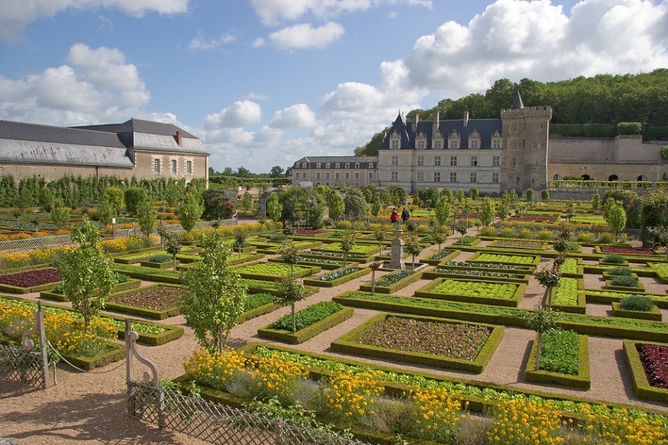 jardin chateau de la loire